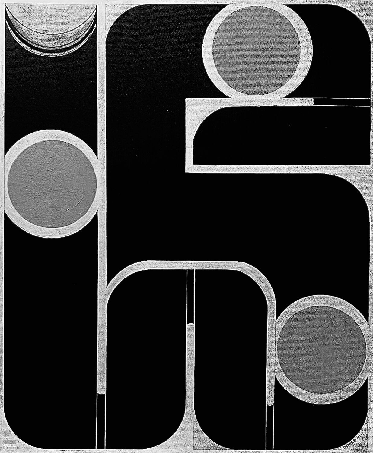 Table Olisch "Bauhaus Grey"