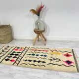 Handmade wool Berber rug 300 X 100 CM