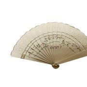 Art Nouveau Austro-Hungarian celluloid fan, 1900s