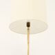 Brass and lacquered metal floor lamp, Spain, 1950s