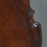 Antique 19th-Century English Wine/Tilt-Top Table with One-Piece Top