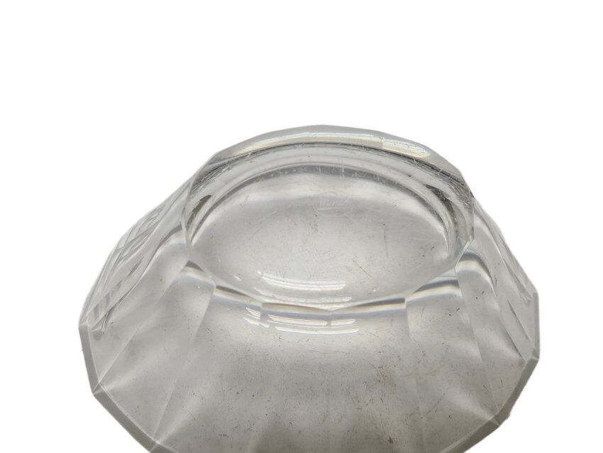 Art Deco transparent jardiniere from Moser, 1930s