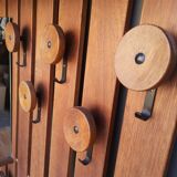 Wardrobe wears vintage teak coats