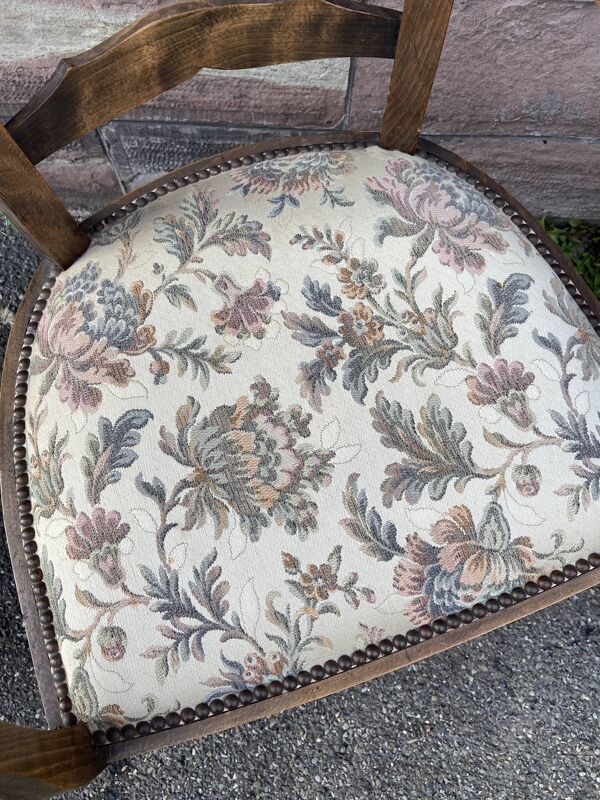 2 fauteuils type Bridge Art déco Néo classique salon style vintage 1950s