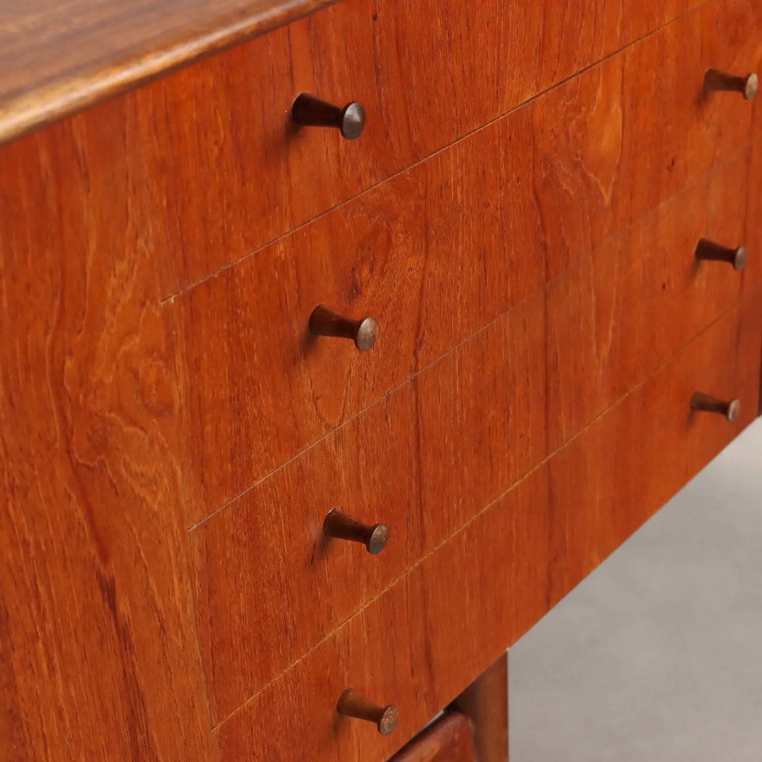 Vintage teak enfilade, Italian design, 1960s.