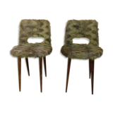 Green-haired chairs