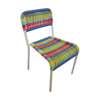 Scoubidou chair for children