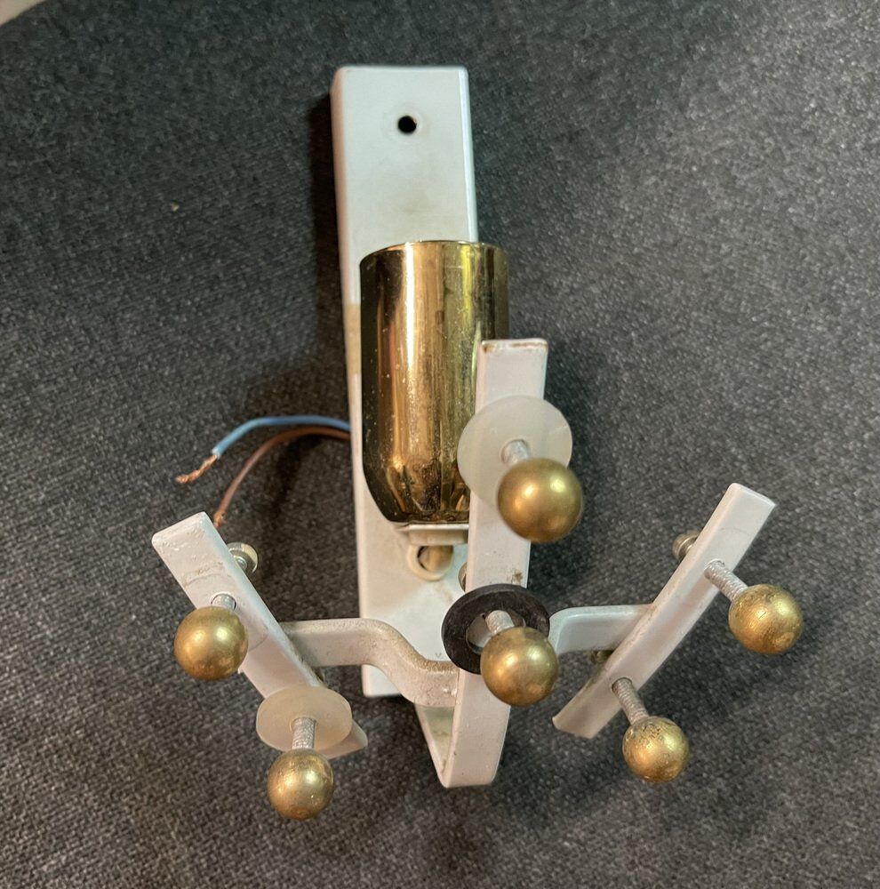 Murano glass leaf sconces, set of 2