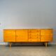Enfilade noisetier, vintage, 60s