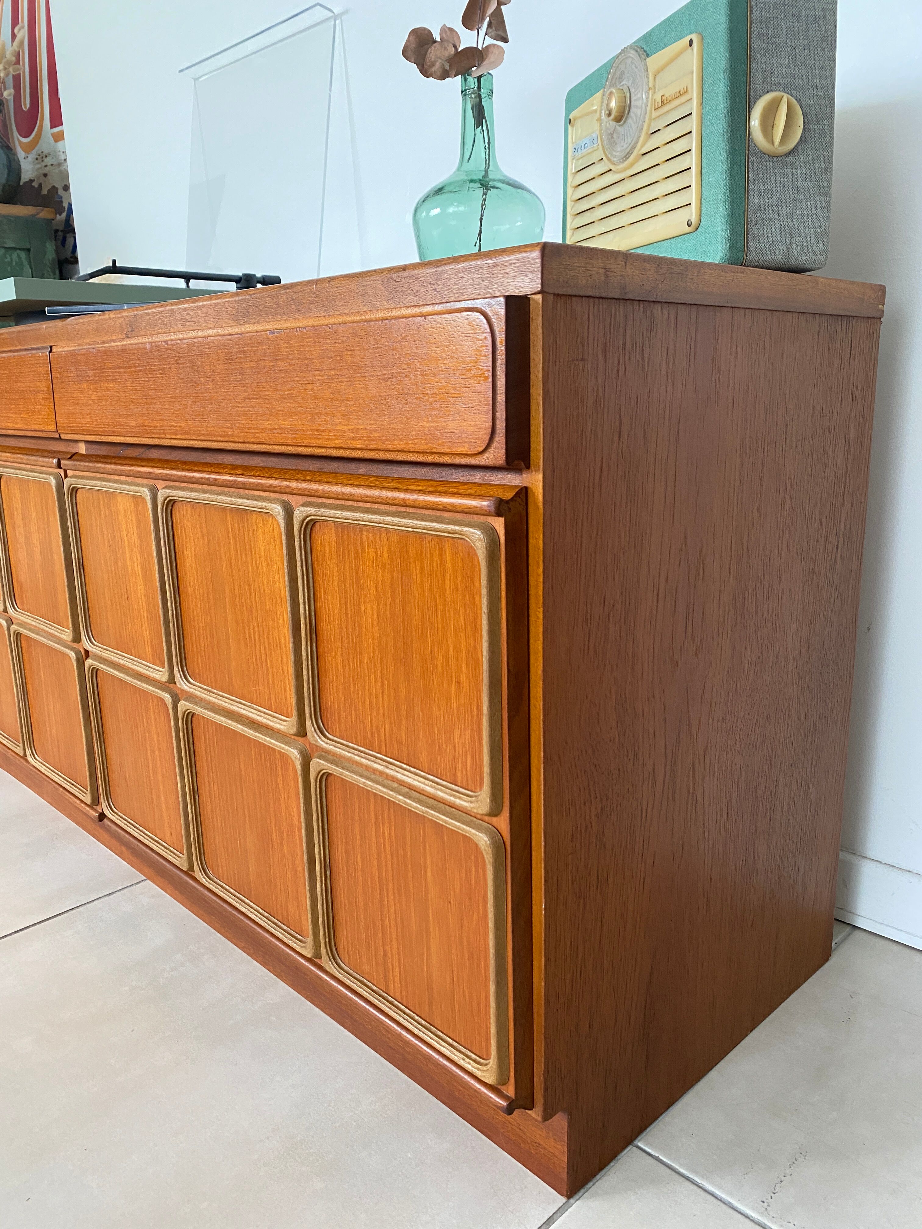 Enfilade teck vintage Mc Intosh