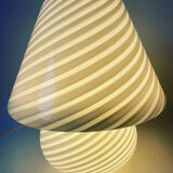 Mushroom Lamp Murano Glass 1970