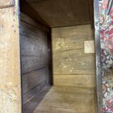 Coffre à bois en chene