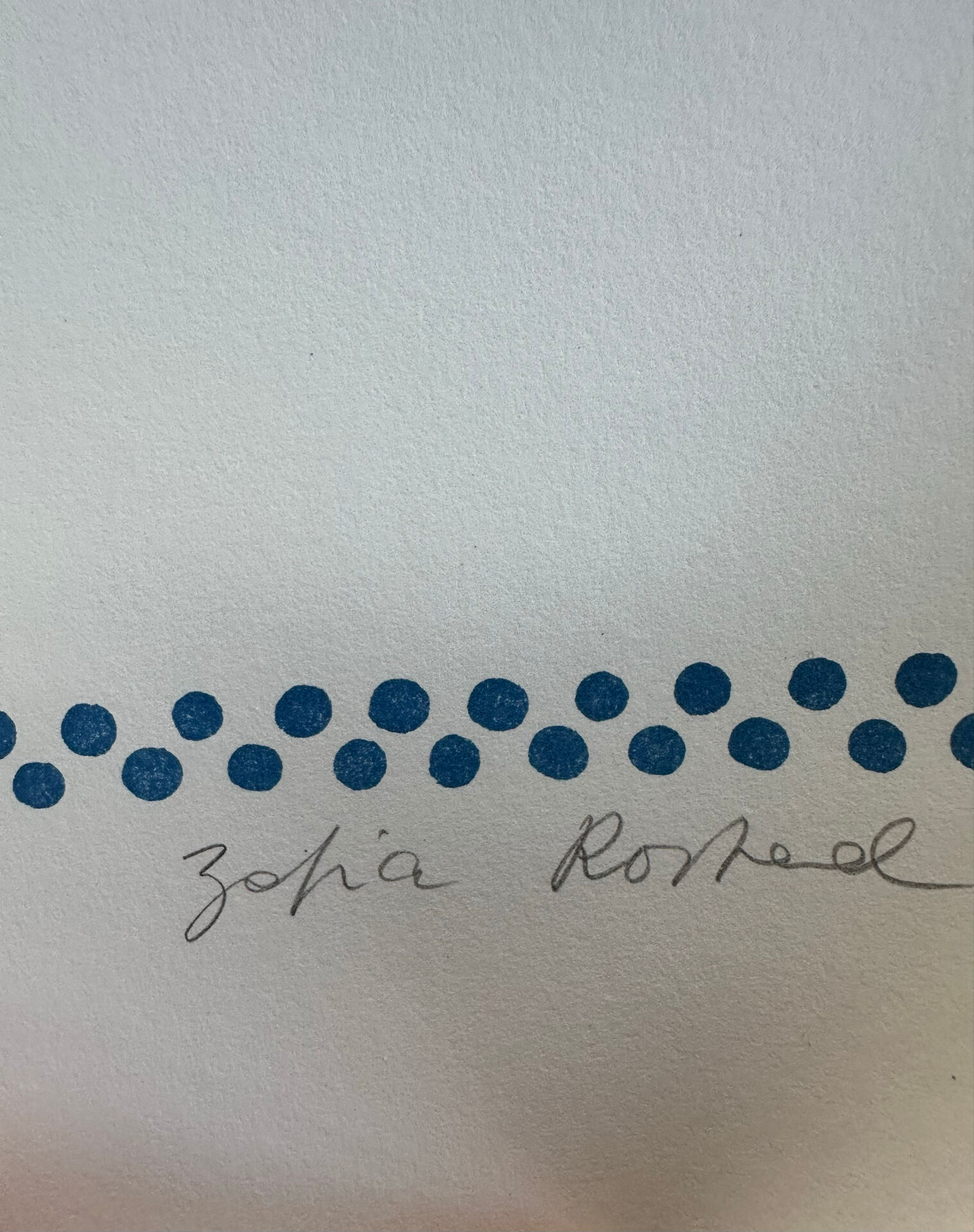 Estampe, litographie de Zofia Rostad
