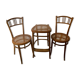 Bistro chair plus stool