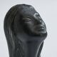 Bucchero ceramic bust, 1950s