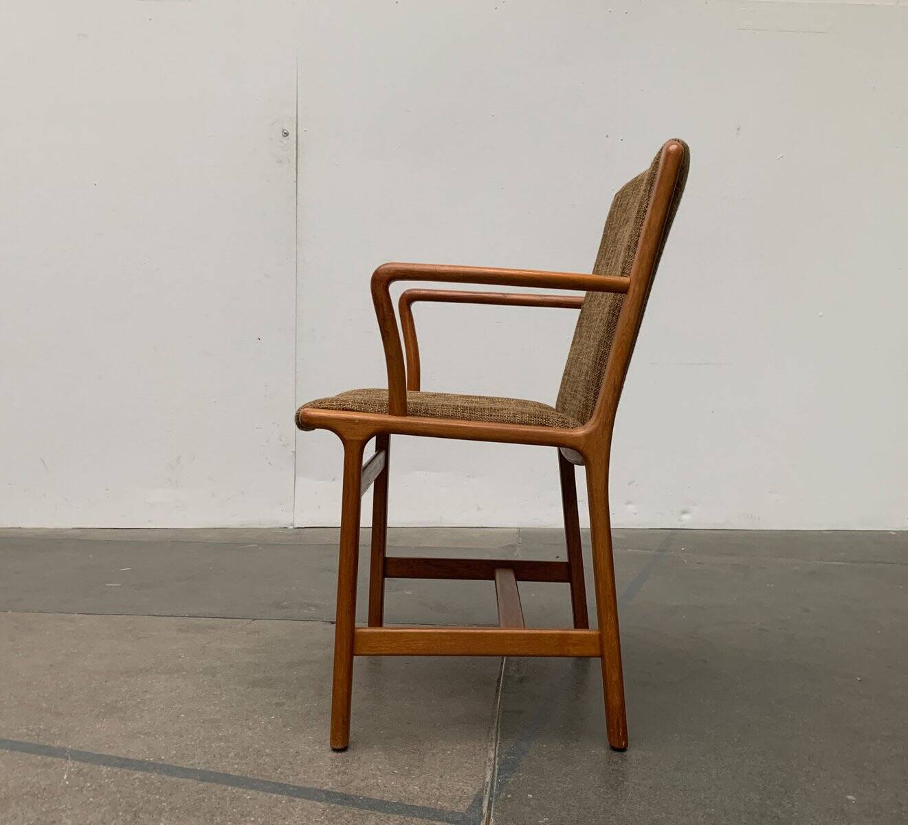 Set of vintage Danish teak chairs