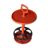 Deserted vintage mini bar