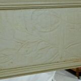 Painted wooden trumeau mirror, Louis XV style – first part of the 20th century