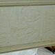 Painted wooden trumeau mirror, Louis XV style – first part of the 20th century