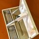 Christofle Malmaison dessert service 12 cake fork with serving shovel
