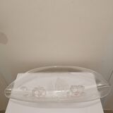 Vintage glass fruit cutter