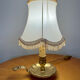 Lampe de chevet en bronze vintage 1960