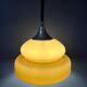 Suspension Mid-Century Space Age - vintage beige luminaire