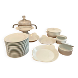 Lot of tableware (dishes, plates, etc.) - porcelain