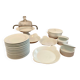 Lot of tableware (dishes, plates, etc.) - porcelain