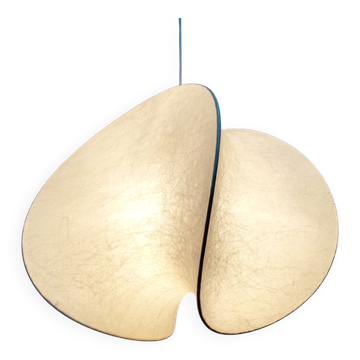 Suspension Cocoon allemande du milieu du siècle de Goldkant Leuchten, années 1960.
