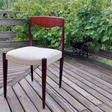 Set of 6 vintage Scandinavian chairs by Niels Otto Moller