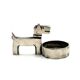 Art Deco silver-plated Ric & Mac small ashtray, Edouard Marcel Sandoz, Gall