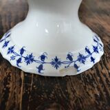 Compotier faience Saint-Amand Nord Barbeau iron earth late nineteenth early twentieth