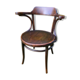 Viennese curved wood armchair JJ Kohn Bentwood