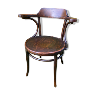 Fauteuil bois courbé viennois JJ Kohn Bentwood