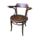 Viennese curved wood armchair JJ Kohn Bentwood