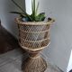 Plant holder, rattan pot cover