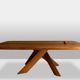 Pierre Chapo. Dining table model "T35D", in light oak.