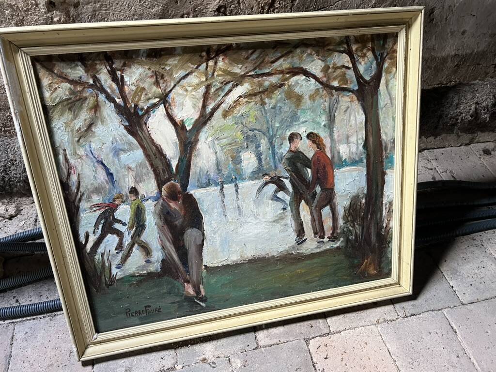 "The Skaters" – Pierre Faure (born in 1932)