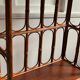 Rattan shelf