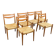 Set of 6 Vintage Scandinavian Chairs