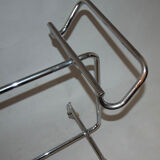 Antique chrome serving table, Thonet, Jindřich Halabala