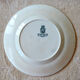 3 iron earth dessert plates model "Malmaison"