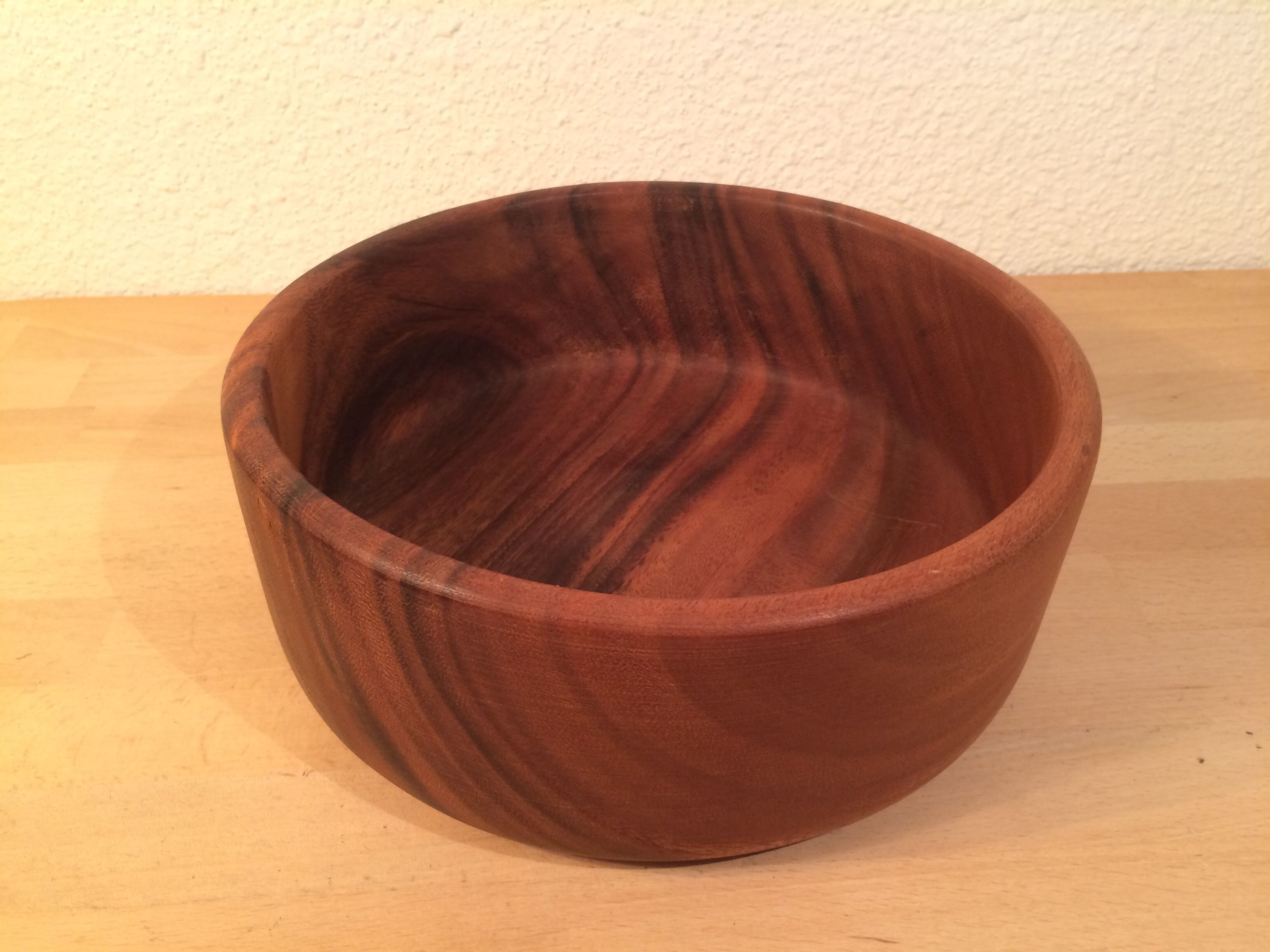 Scandinavian teak fruit cup 26 cm