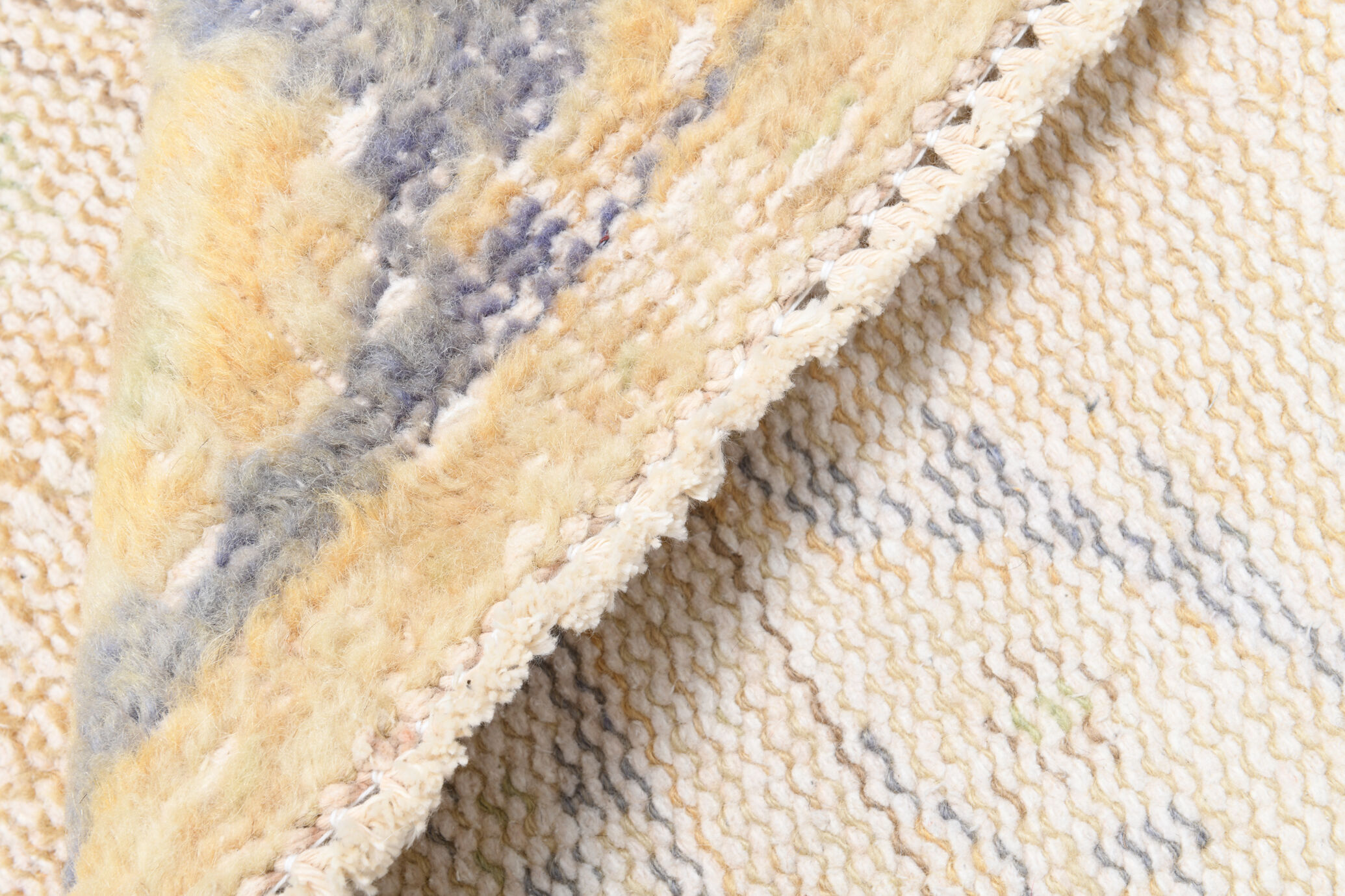 Antique oushak runner rug