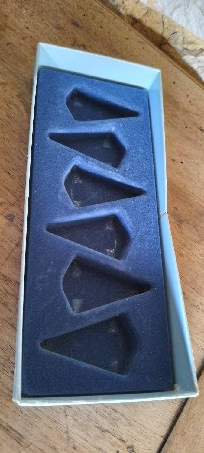 Vintage silver metal seal knife holder