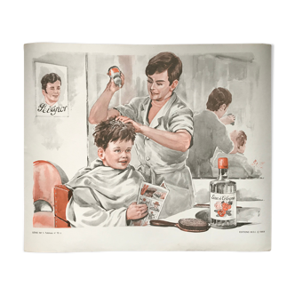 School hairdresser/ Rain poster