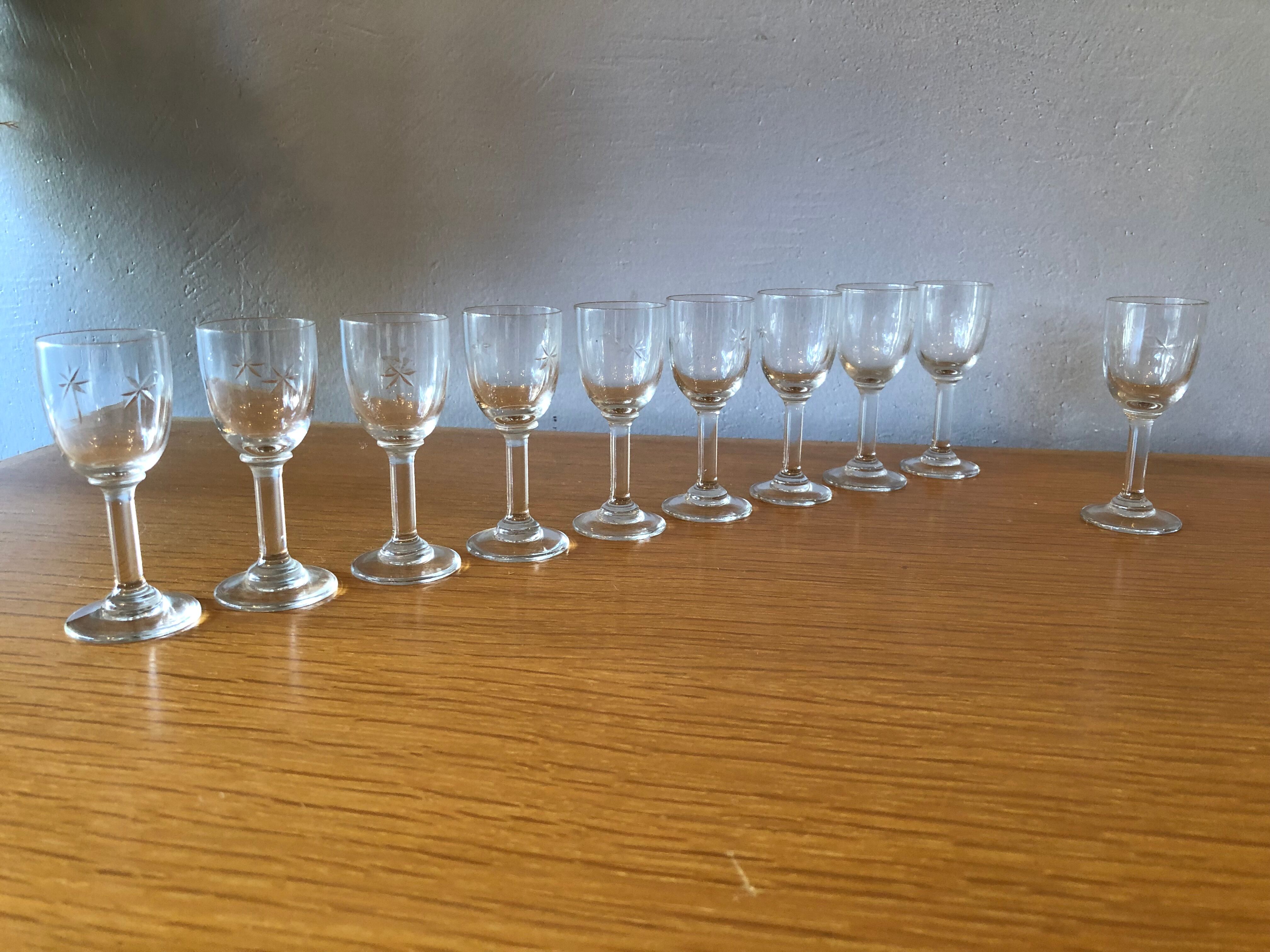 10 star liquor glasses