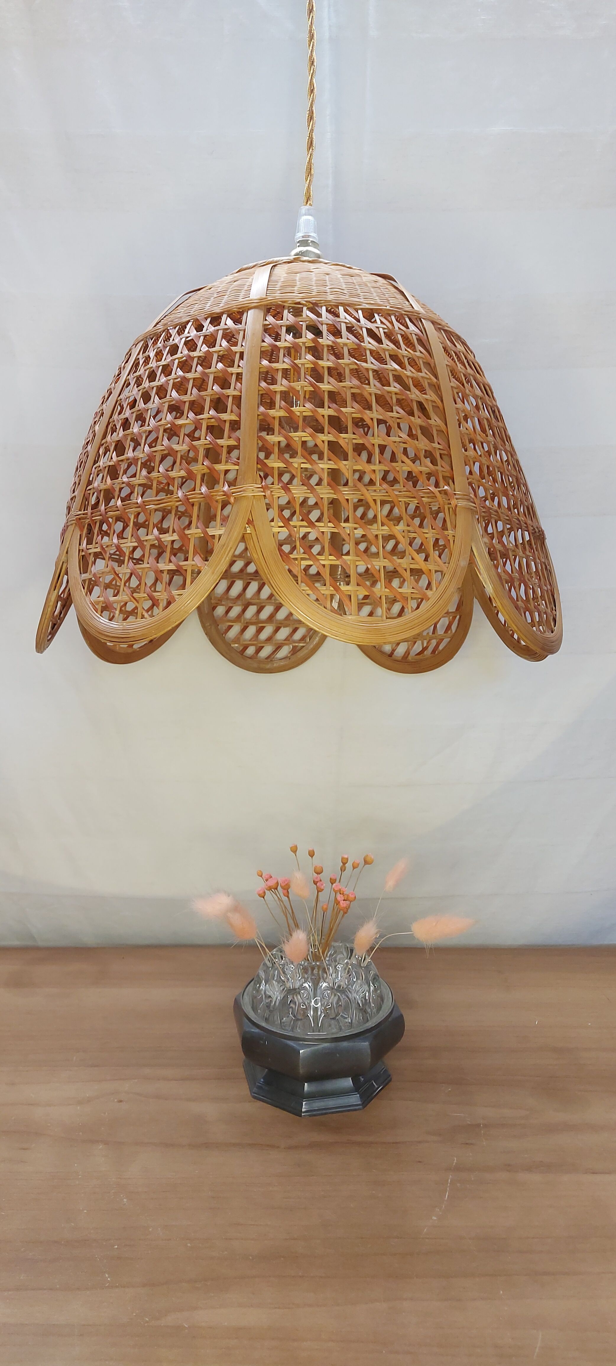 Suspension/ rattan stroller