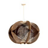 Scandinavian hanging lamp wood and son